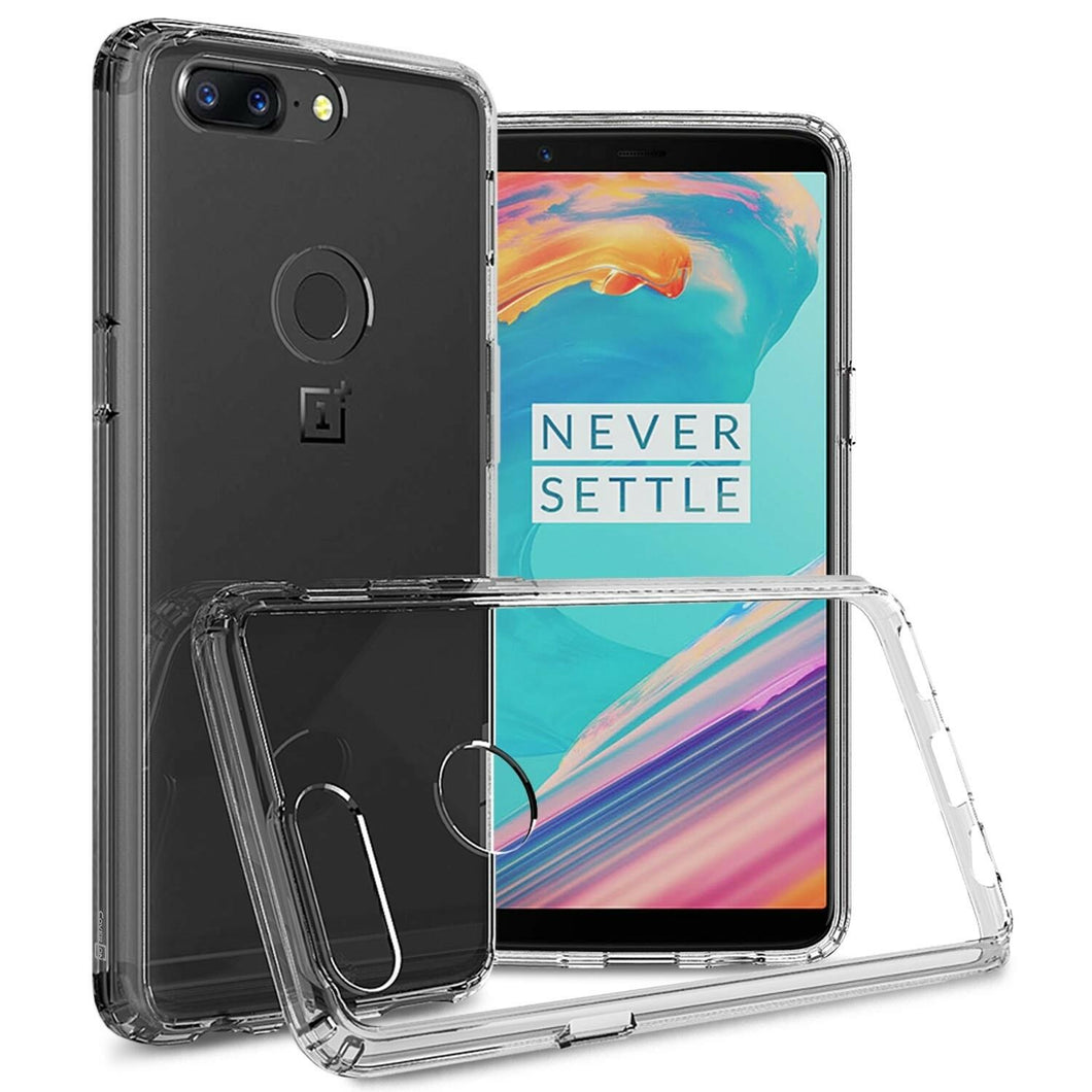 OnePlus 5T Clear Case - Slim Hard Phone Cover - ClearGuard Series