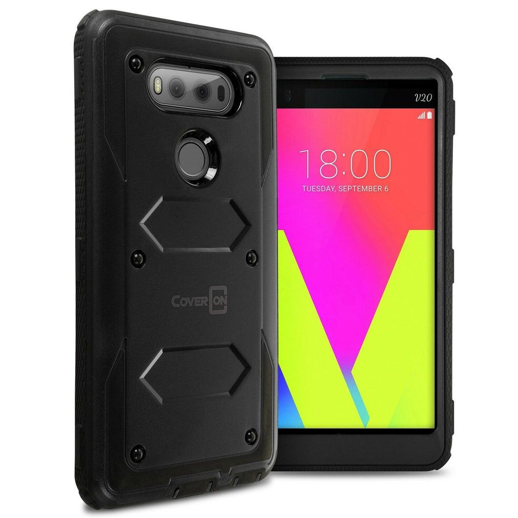 LG V20 Case - Heavy Duty Shockproof Phone Cover - Tank Series