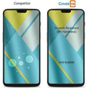 OnePlus 6 Tempered Glass Screen Protector - InvisiGuard Series