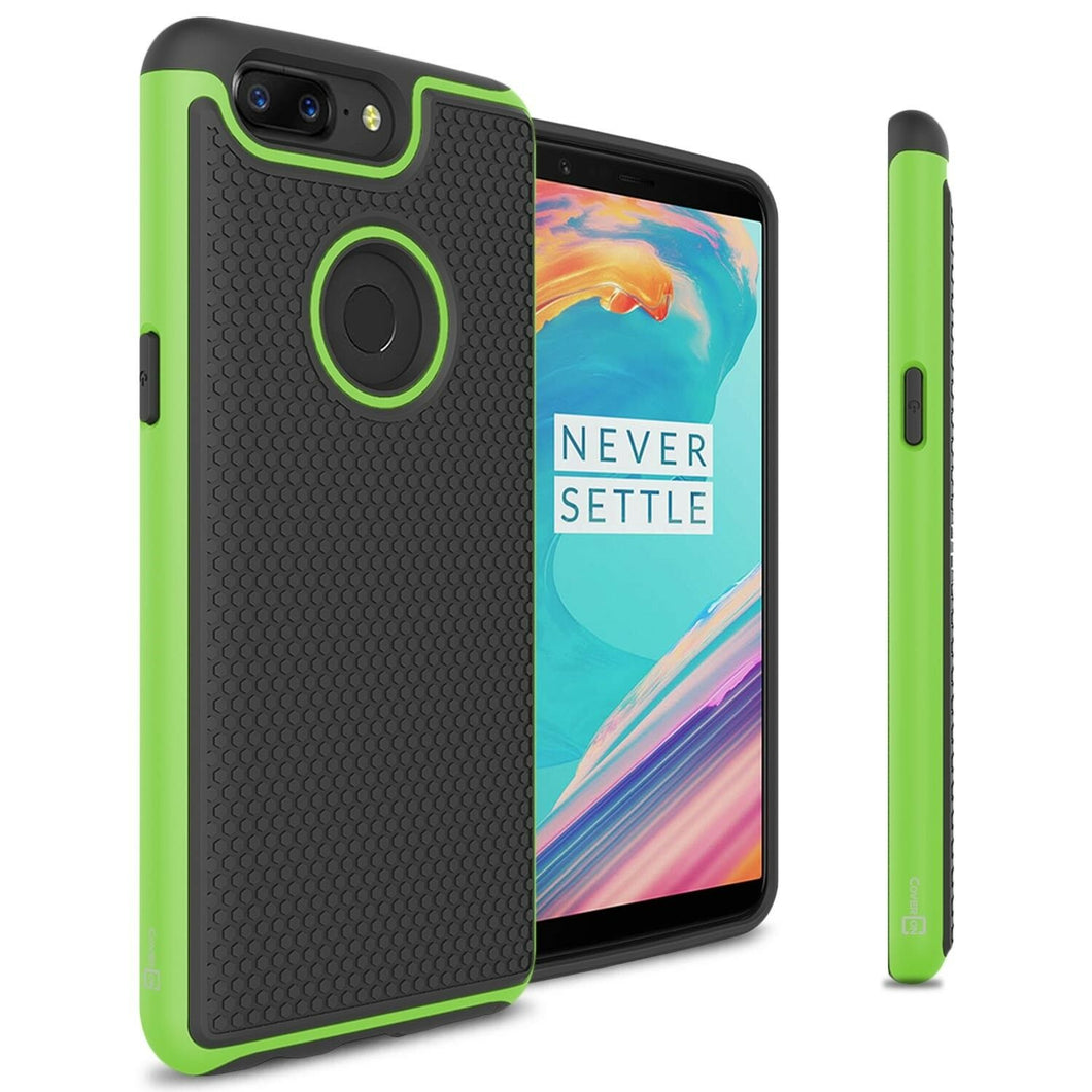 OnePlus 5T Case - Heavy Duty Protective Hybrid Phone Cover - HexaGuard Series