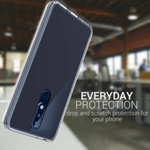 Load image into Gallery viewer, Nokia 5.1 Plus Clear Case - Slim Hard Phone Cover - ClearGuard Series
