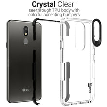 Load image into Gallery viewer, LG Aristo 4 Plus Cases / LG Prime 2 Clear Case - Protective TPU Rubber Phone Cover - Collider Series
