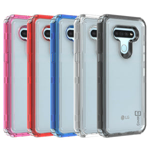 LG K51 / Reflect Clear Case - Full Body Tough Military Grade Shockproof Phone Cover
