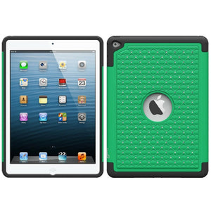 Apple iPad Air 2 Case 2014 (9.7") - Rhinestone Bling Hybrid Phone Cover - Aurora Series